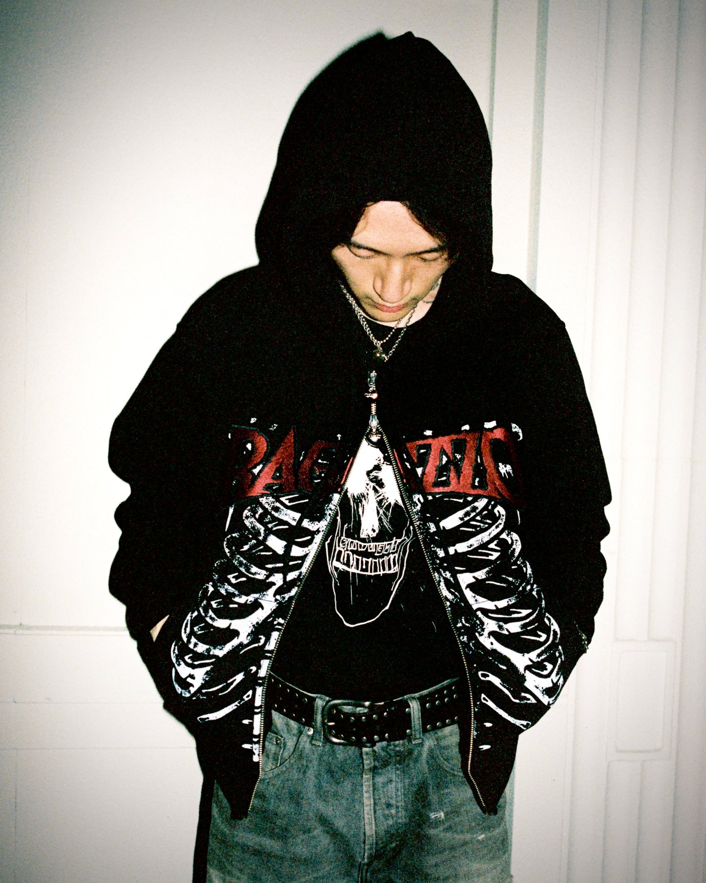 HELL ON STRADA HOODED ZIP UP