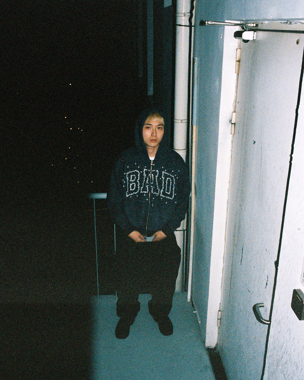 BAD HOODED ZIP UP