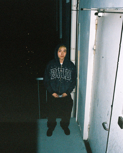 BAD HOODED ZIP UP